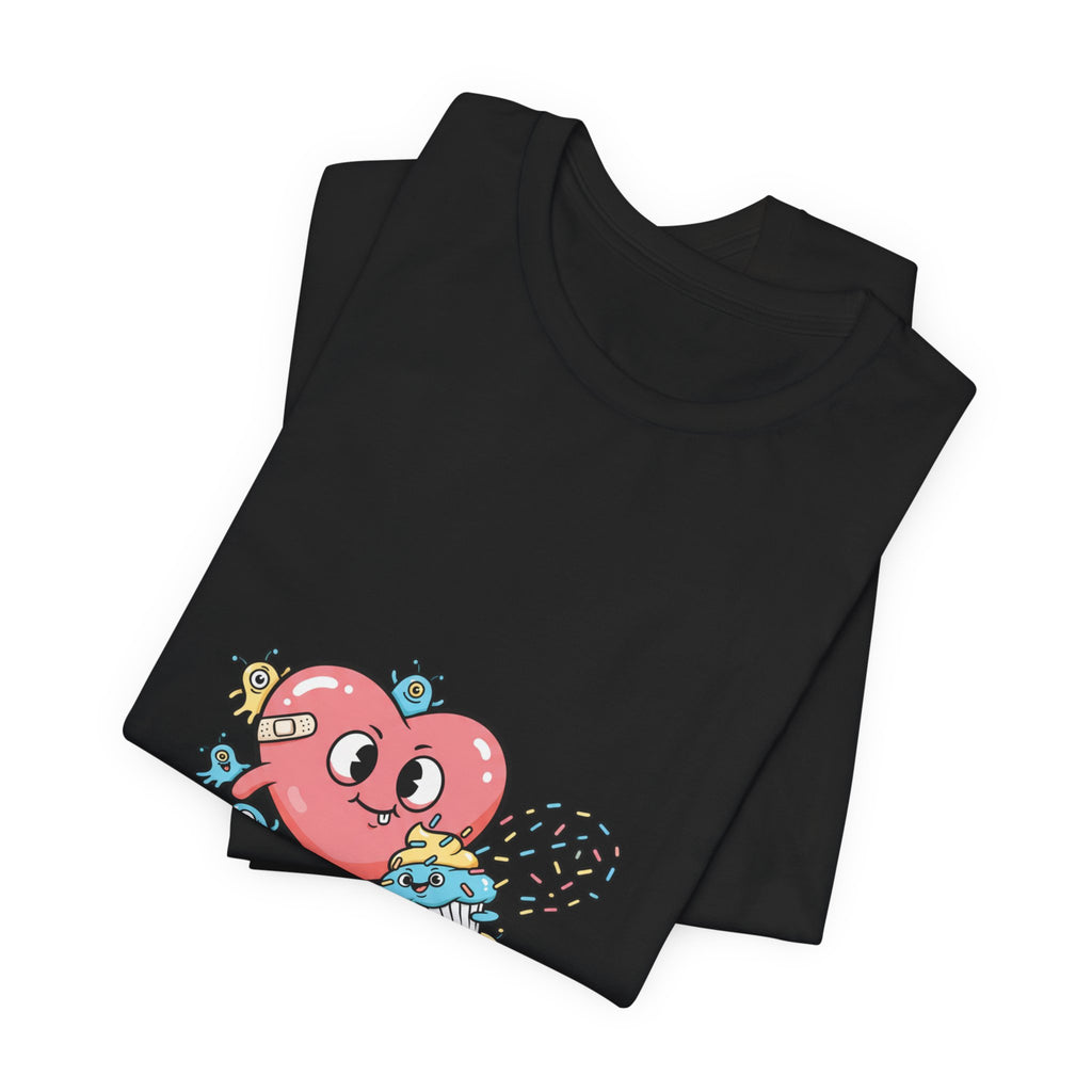 Cuppa Chaos tee | cute irony, tiny monster humor