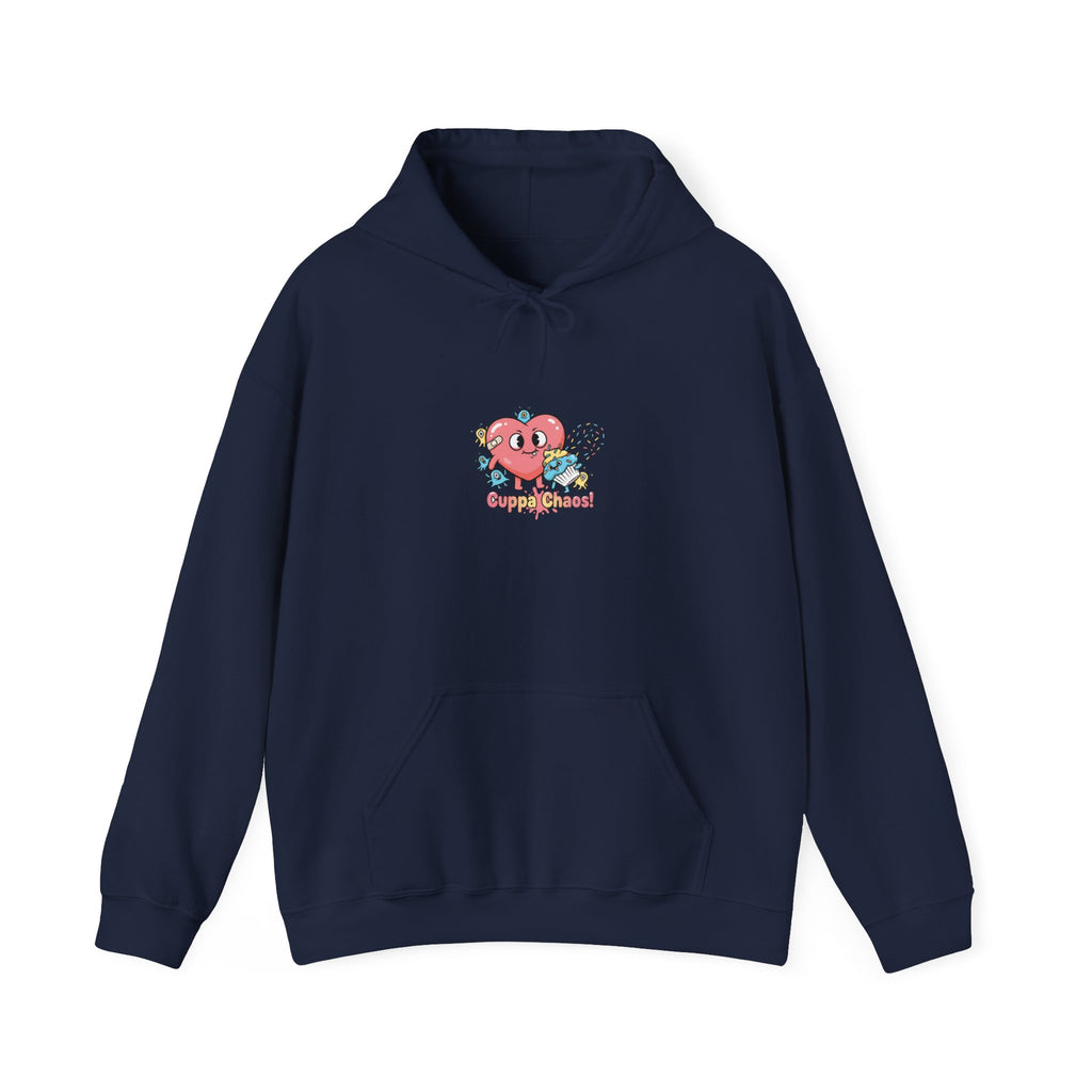 Tiny Angry Heart Hoodie | mildly unhinged cute, chaotic kawaii