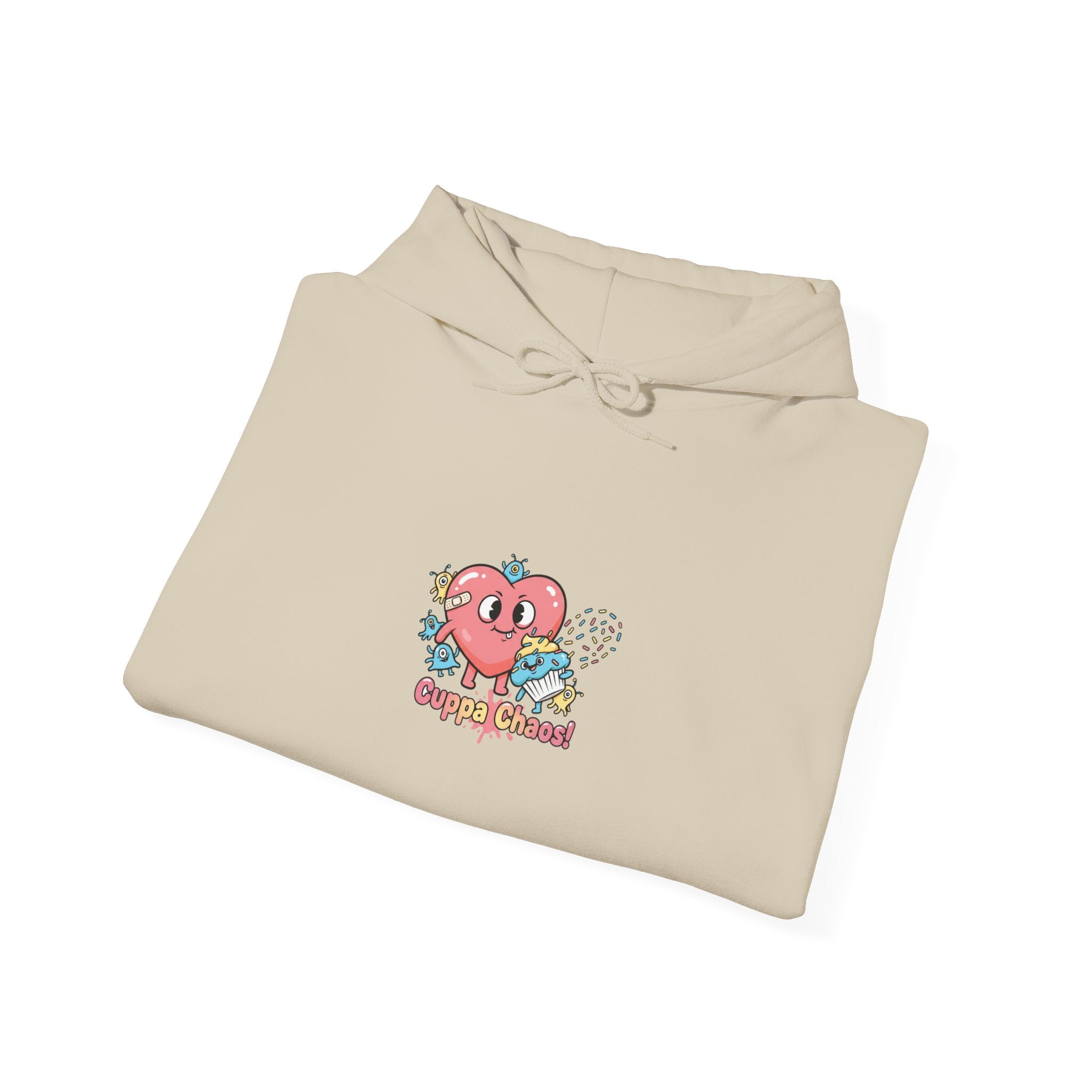 Tiny Angry Heart Hoodie | mildly unhinged cute, chaotic kawaii