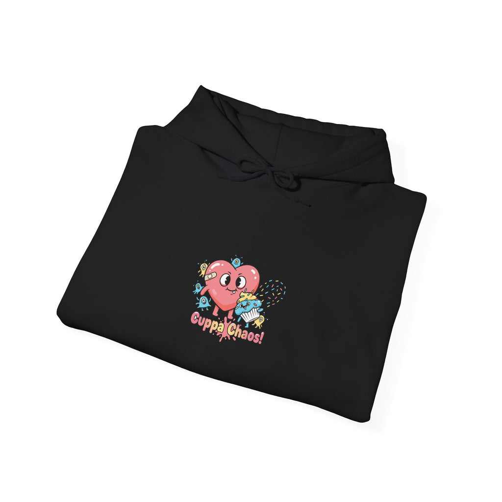 Tiny Angry Heart Hoodie | mildly unhinged cute, chaotic kawaii