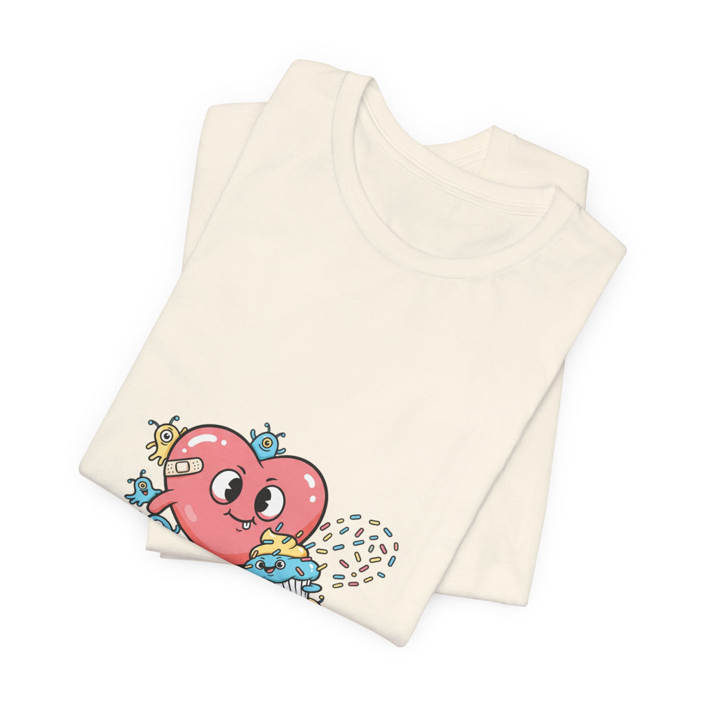Cuppa Chaos tee | cute irony, tiny monster humor