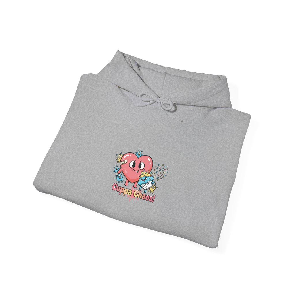Tiny Angry Heart Hoodie | mildly unhinged cute, chaotic kawaii